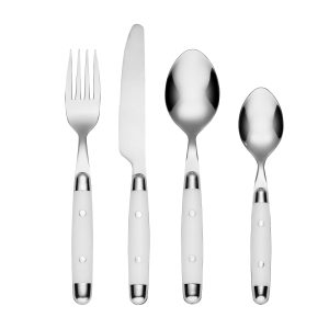 Jubilee White 16 Piece Flatware Set
