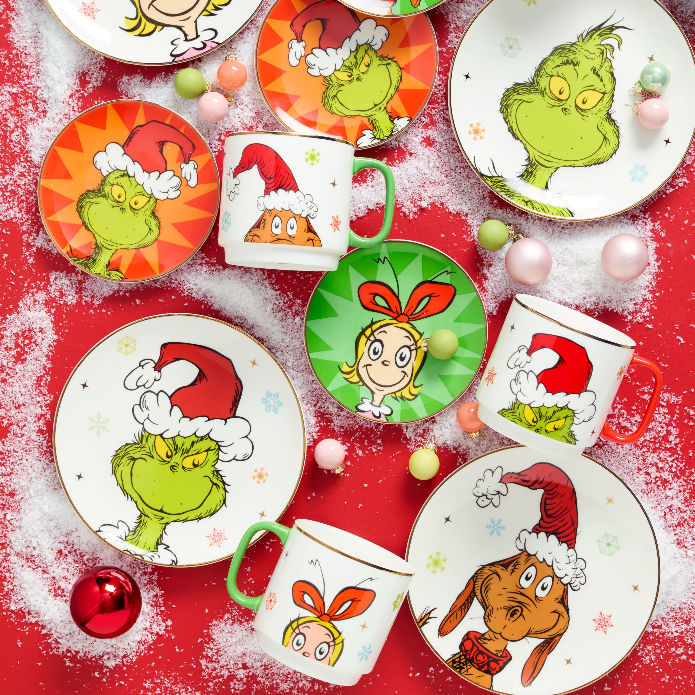 Merry Grinchmas Stackable Mugs - Set of 4 - Image 4