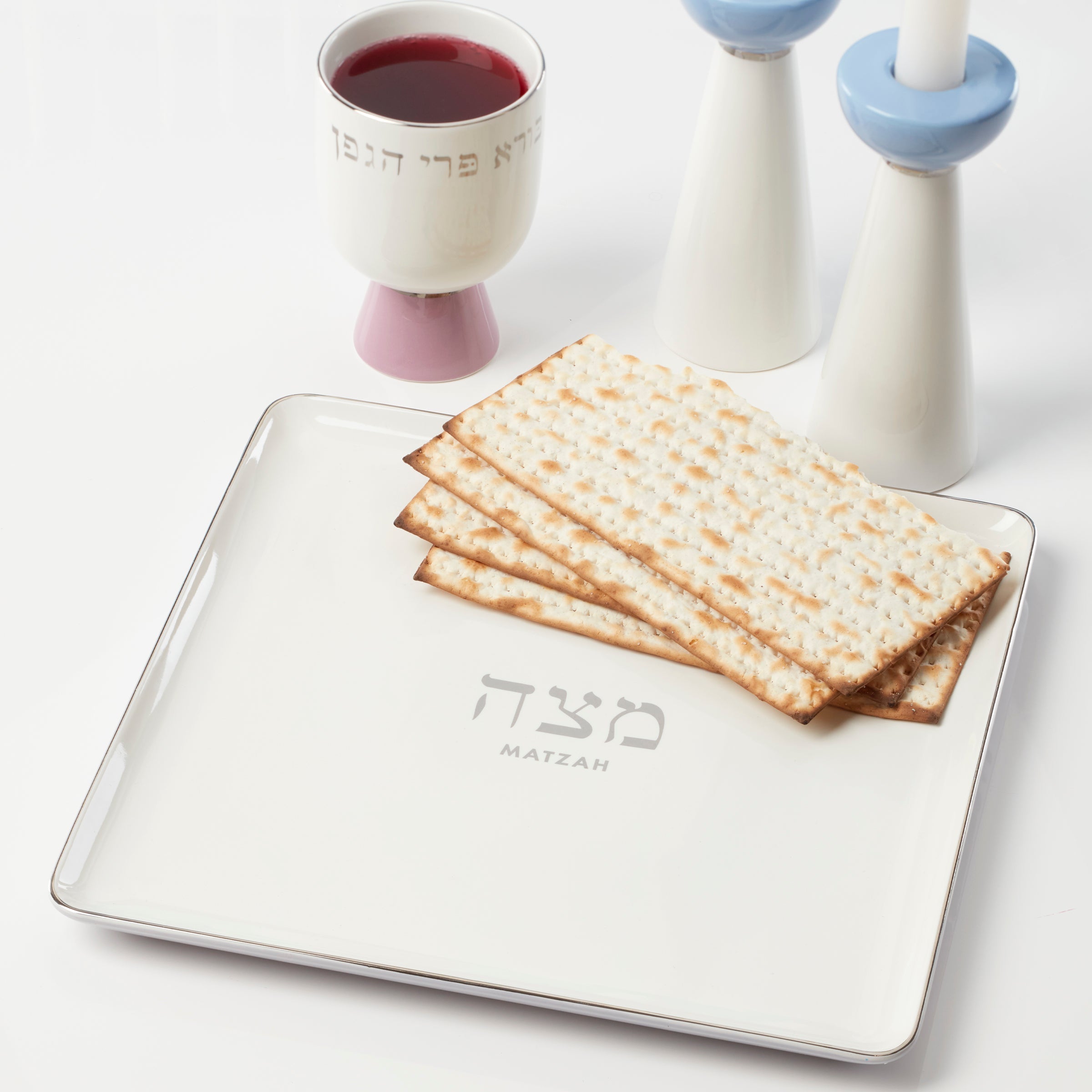 Oak Street Matzah Plate - Image 2