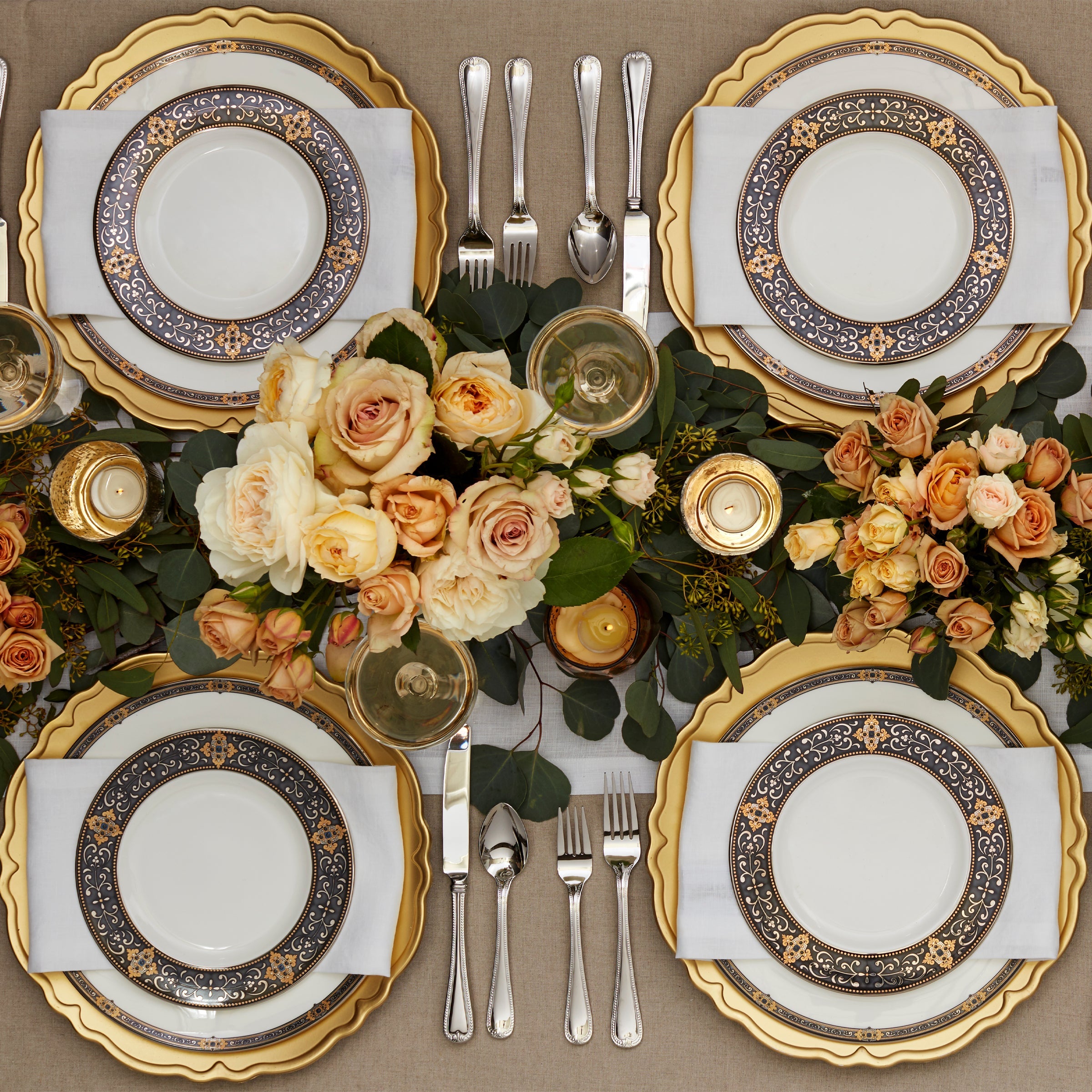 Vintage Jewel 5-Piece Place Setting - Image 3