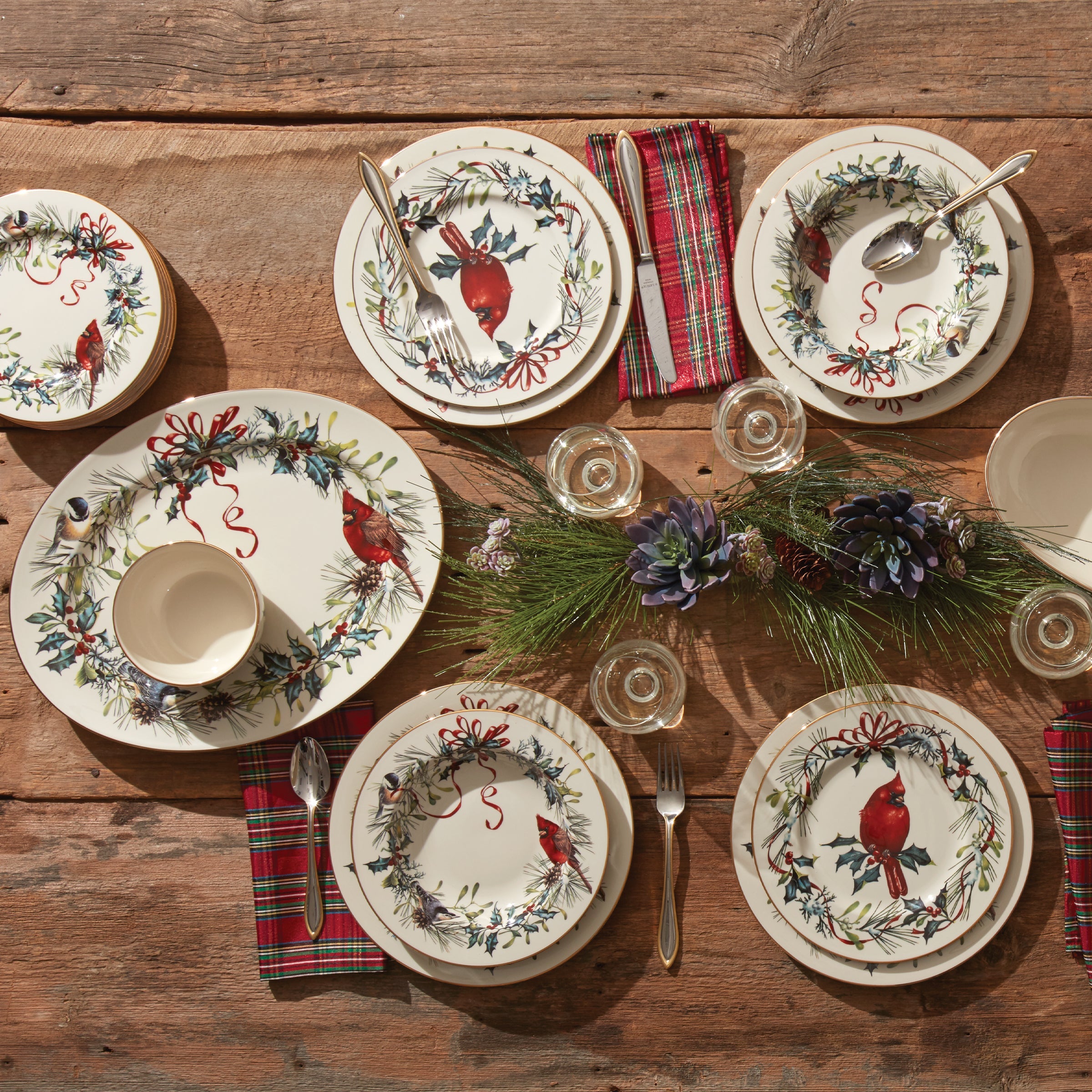 Winter Greetings 5-Piece Place Setting - Image 6