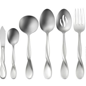 Aquarius Satin 6 Piece Hostess Set