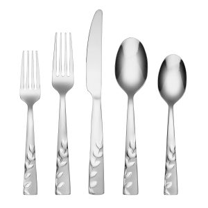 Blossom Sand 20 Piece Flatware Set
