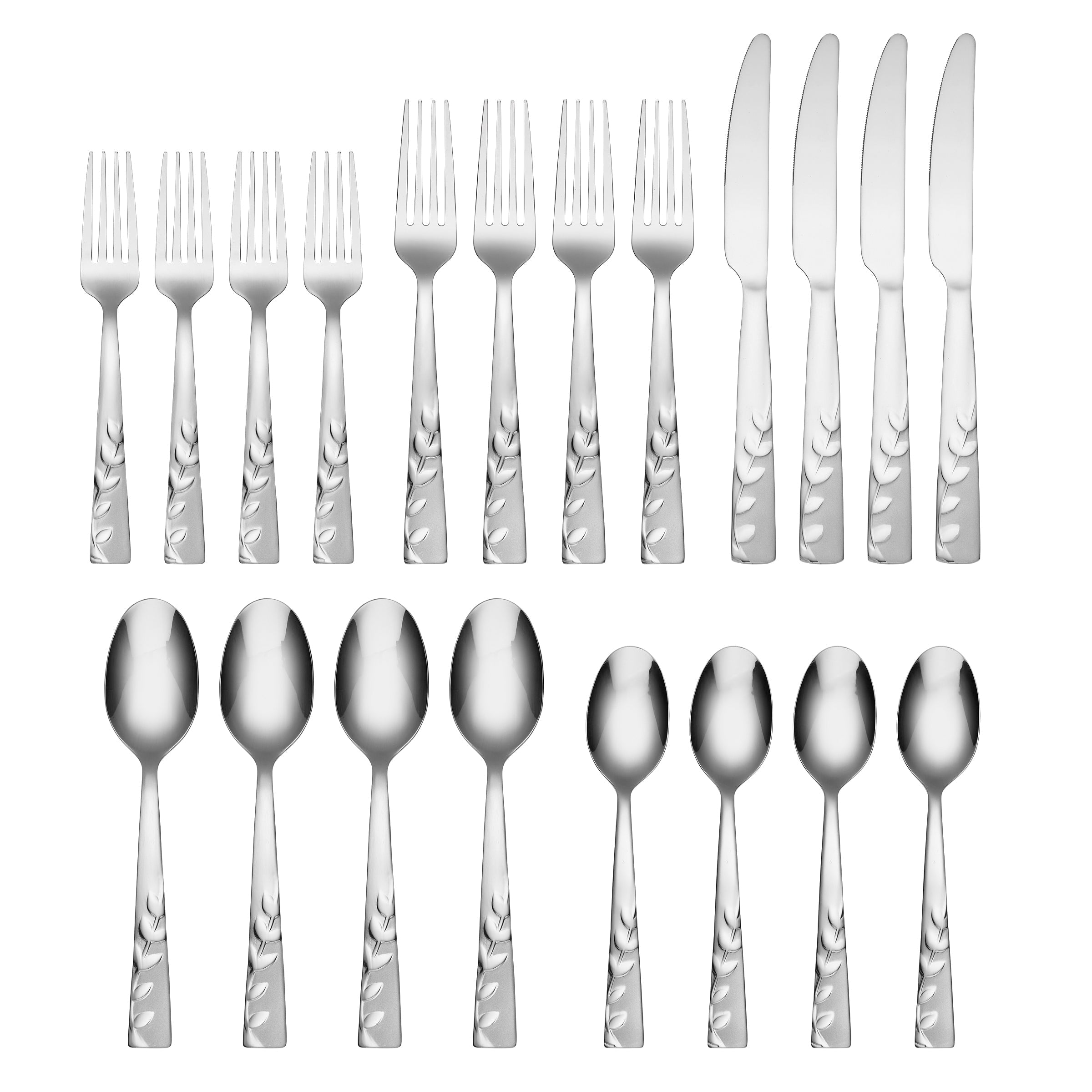 Blossom Sand 20 Piece Flatware Set - Image 2