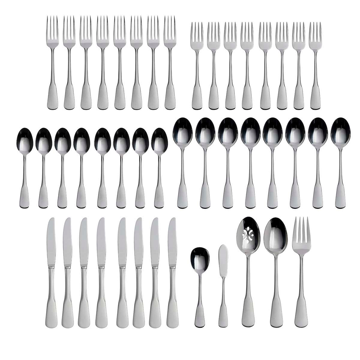 Colonial Boston 45 Piece Flatware Set - Image 3