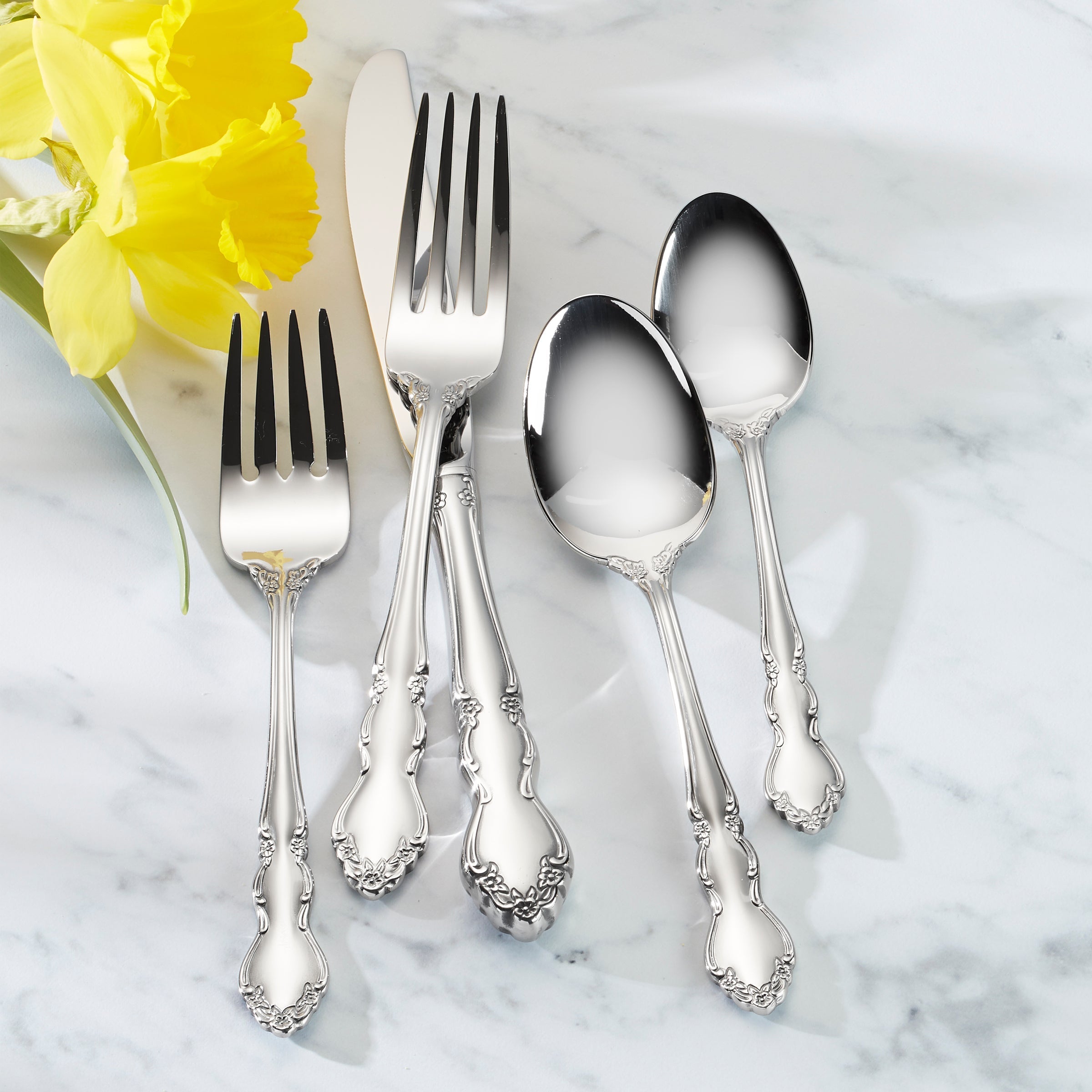 Dover 20 Piece Flatware Set - Image 2
