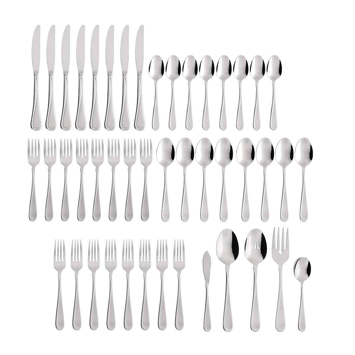 Flight 45 Piece Flatware Set - Image 2