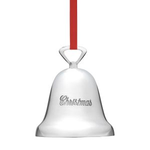 Ringing In The Season Silverplate Bell Ornament