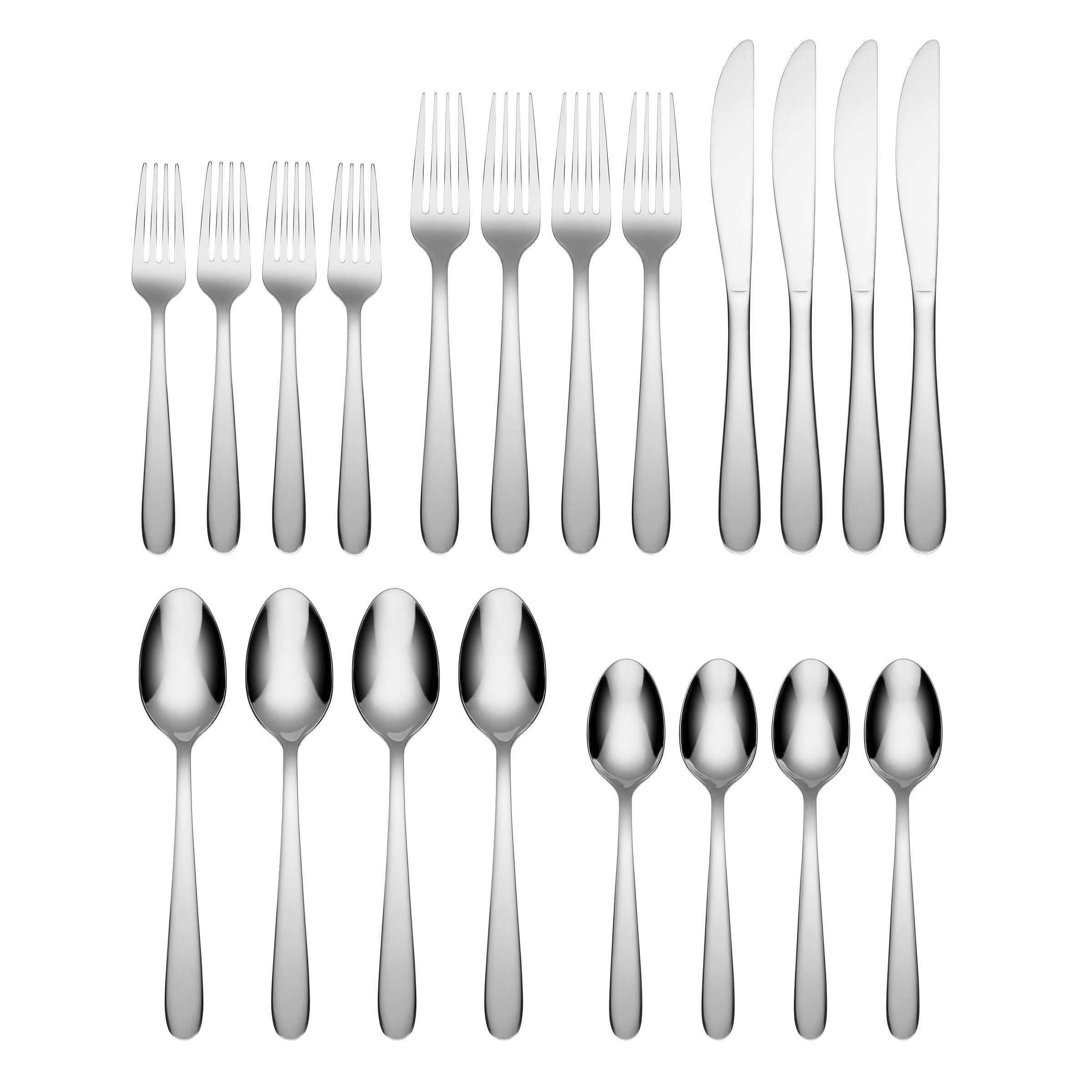 Jude Mirror 20 Piece Flatware Set - Image 2