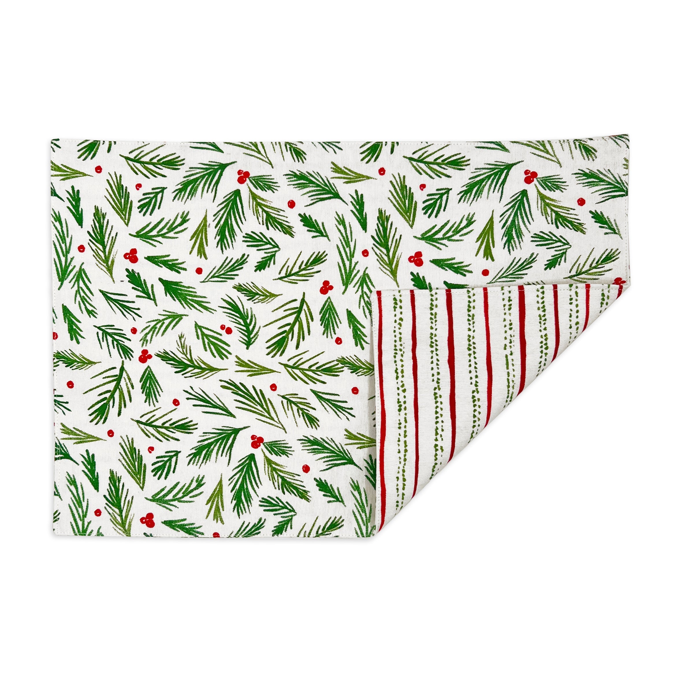 Bayberry Merry & Bright Reversible Placemat - Image 3