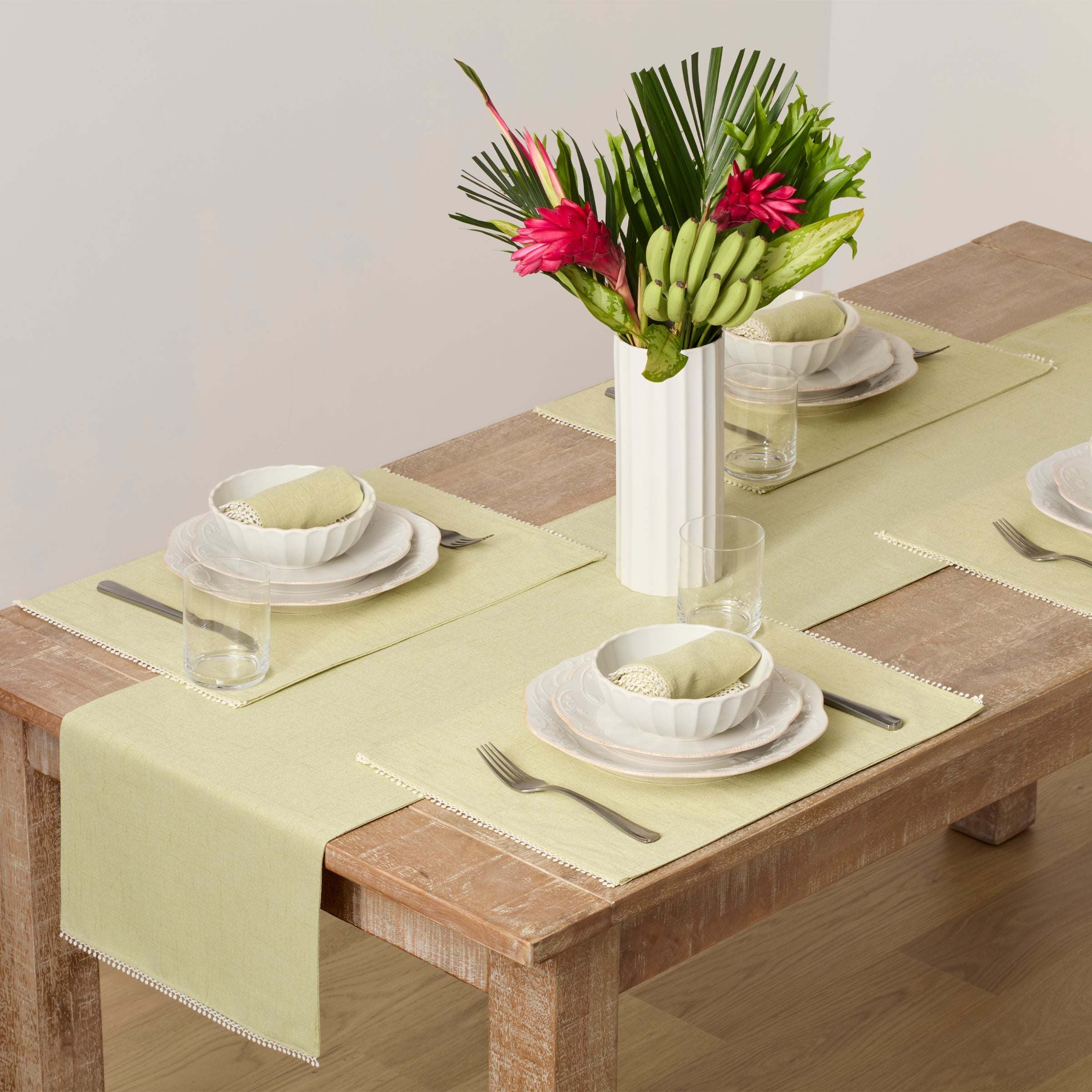 French Perle Pistachio Placemat - Image 3