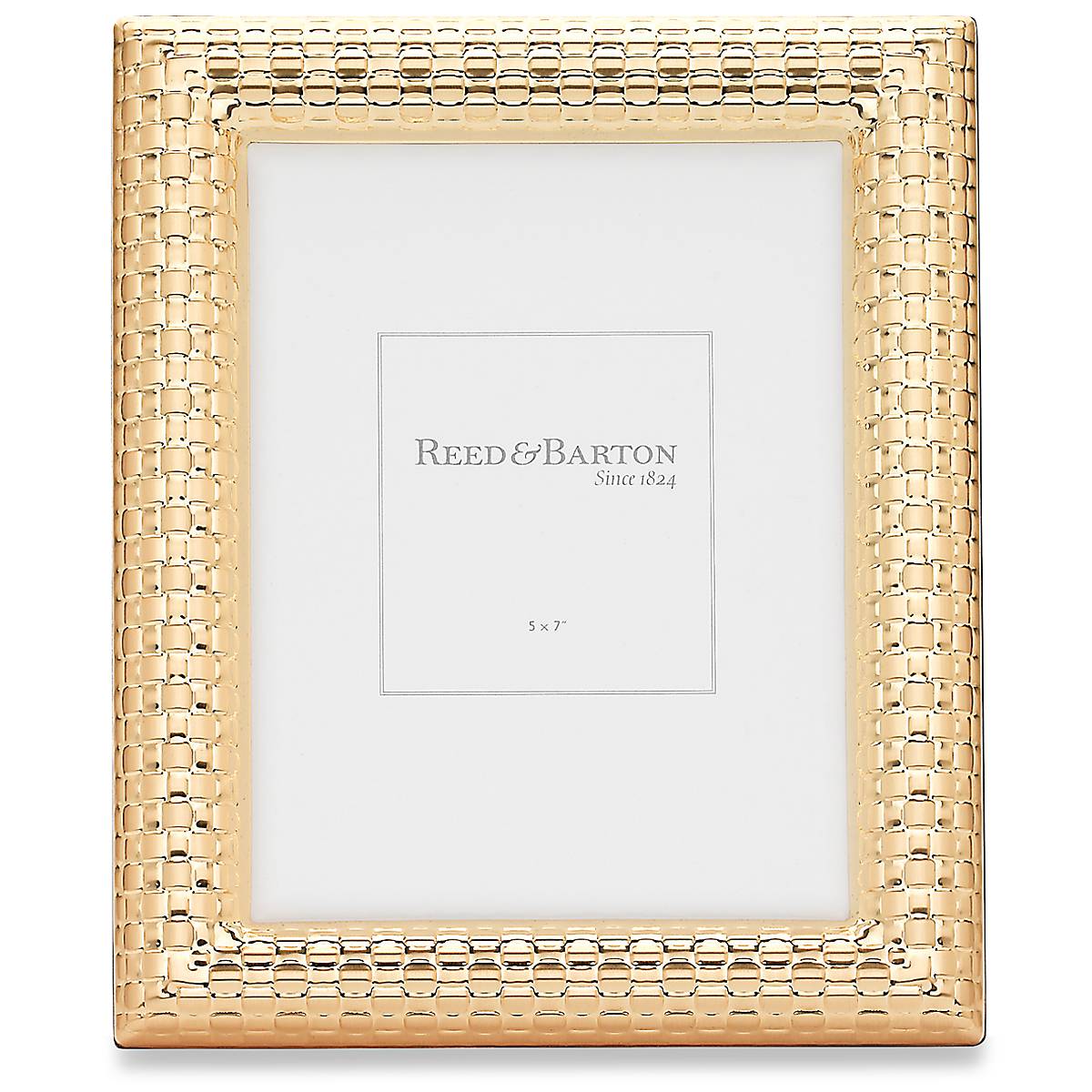 Watchband Satin Gold 5 x 7 Photo Frame