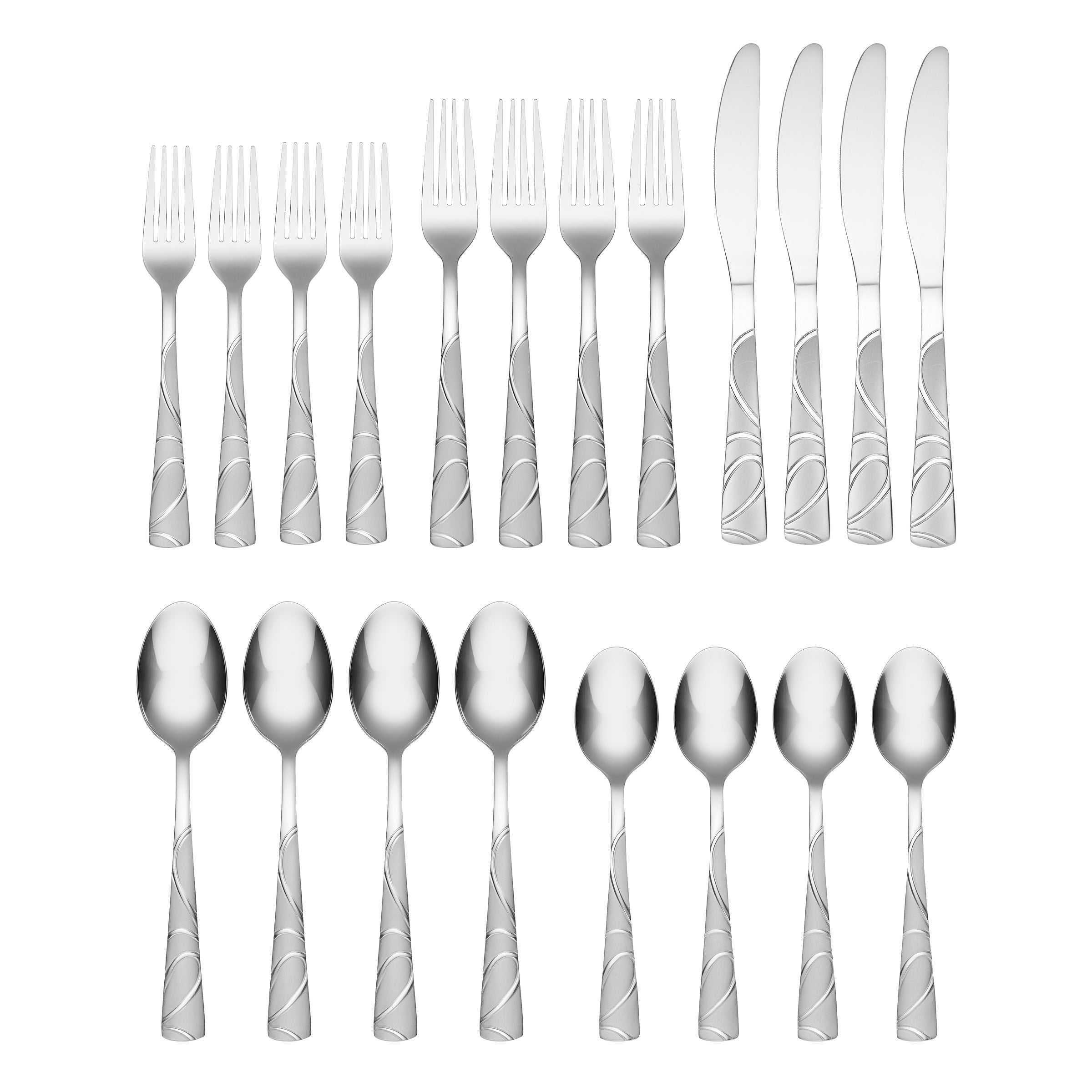 Sasha Sand 20 Piece Flatware Set - Image 2