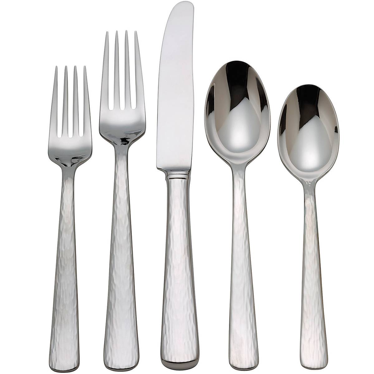 Silver Echo 5 Piece Place Setting