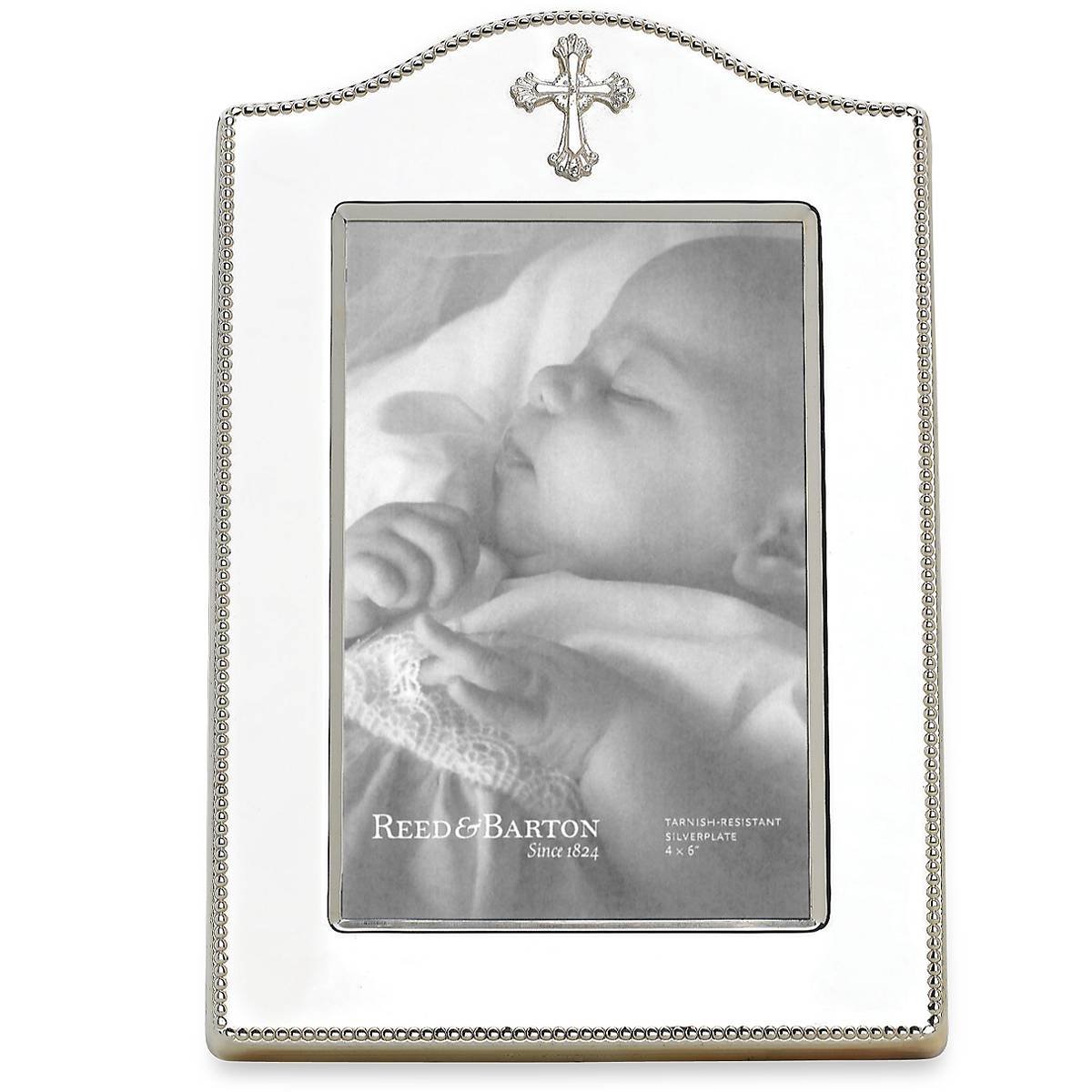 Abbey Cross Silverplate 4 x 6 Frame