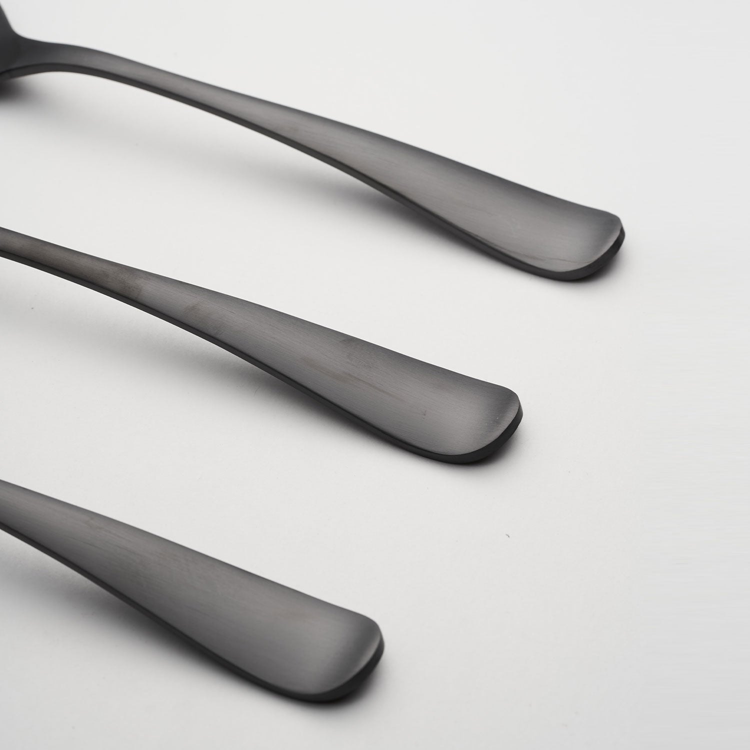 Rhiannon Black Satin 3 Piece Hostess Set - Image 4