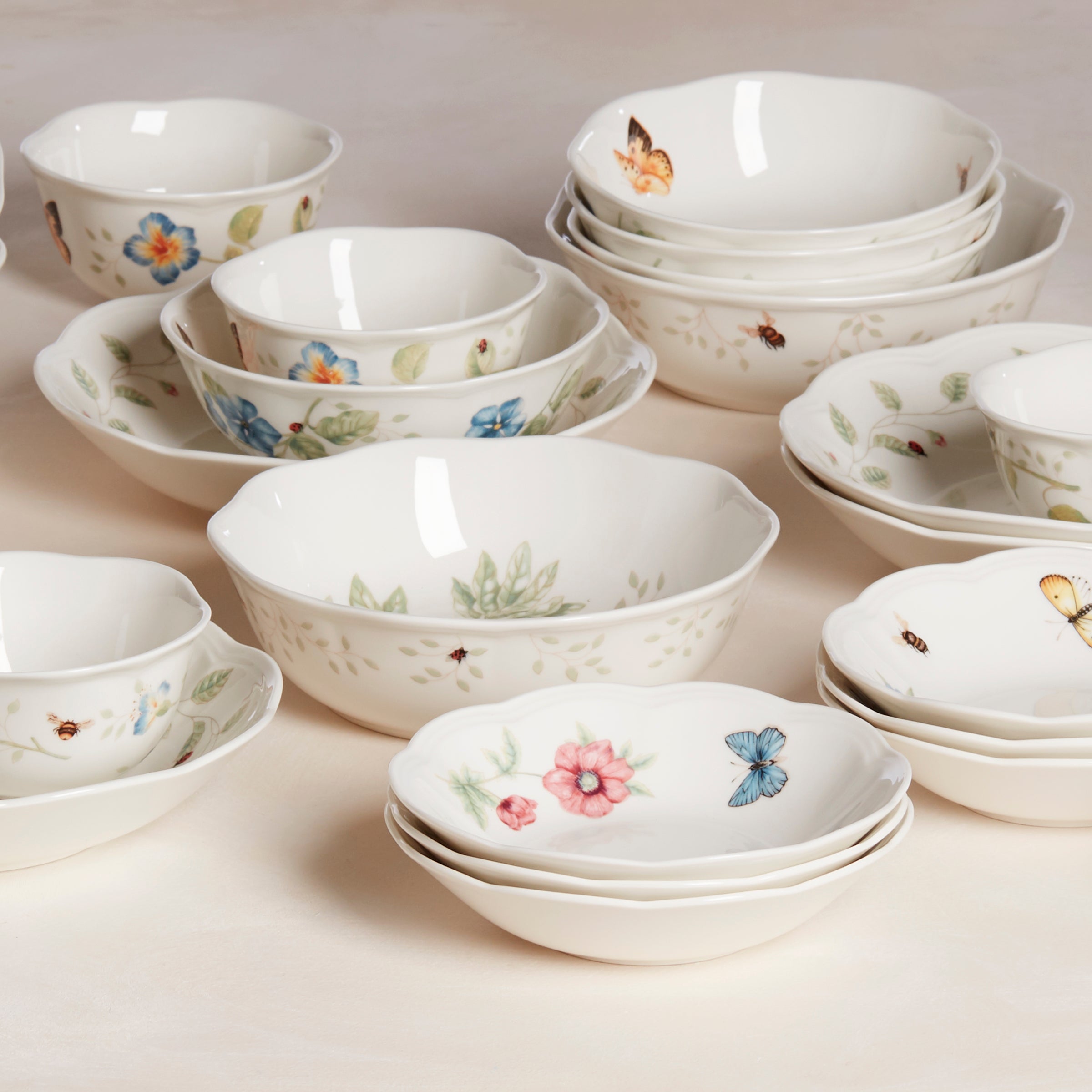 Butterfly Meadow Dessert Bowl - Image 5