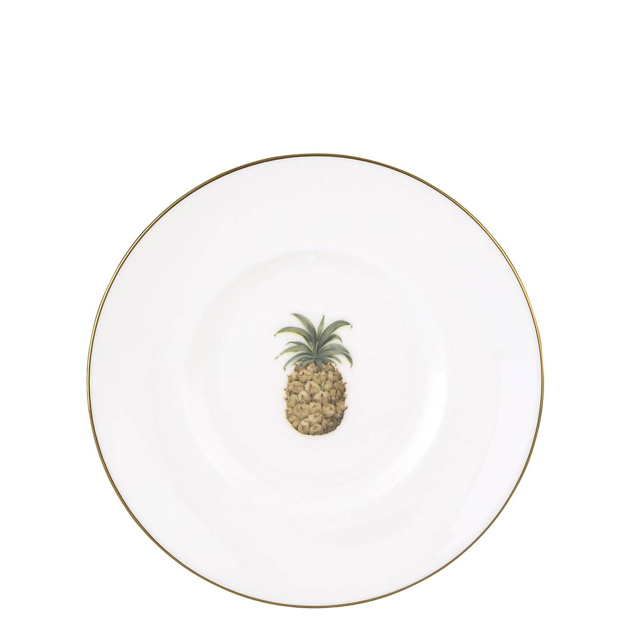 British Colonial Bamboo Dessert Plate