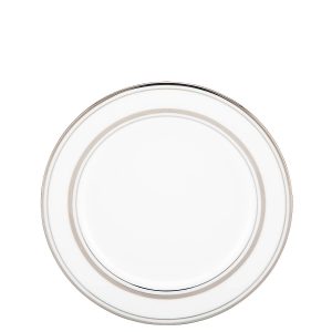 Library Lane Platinum Bread Plate