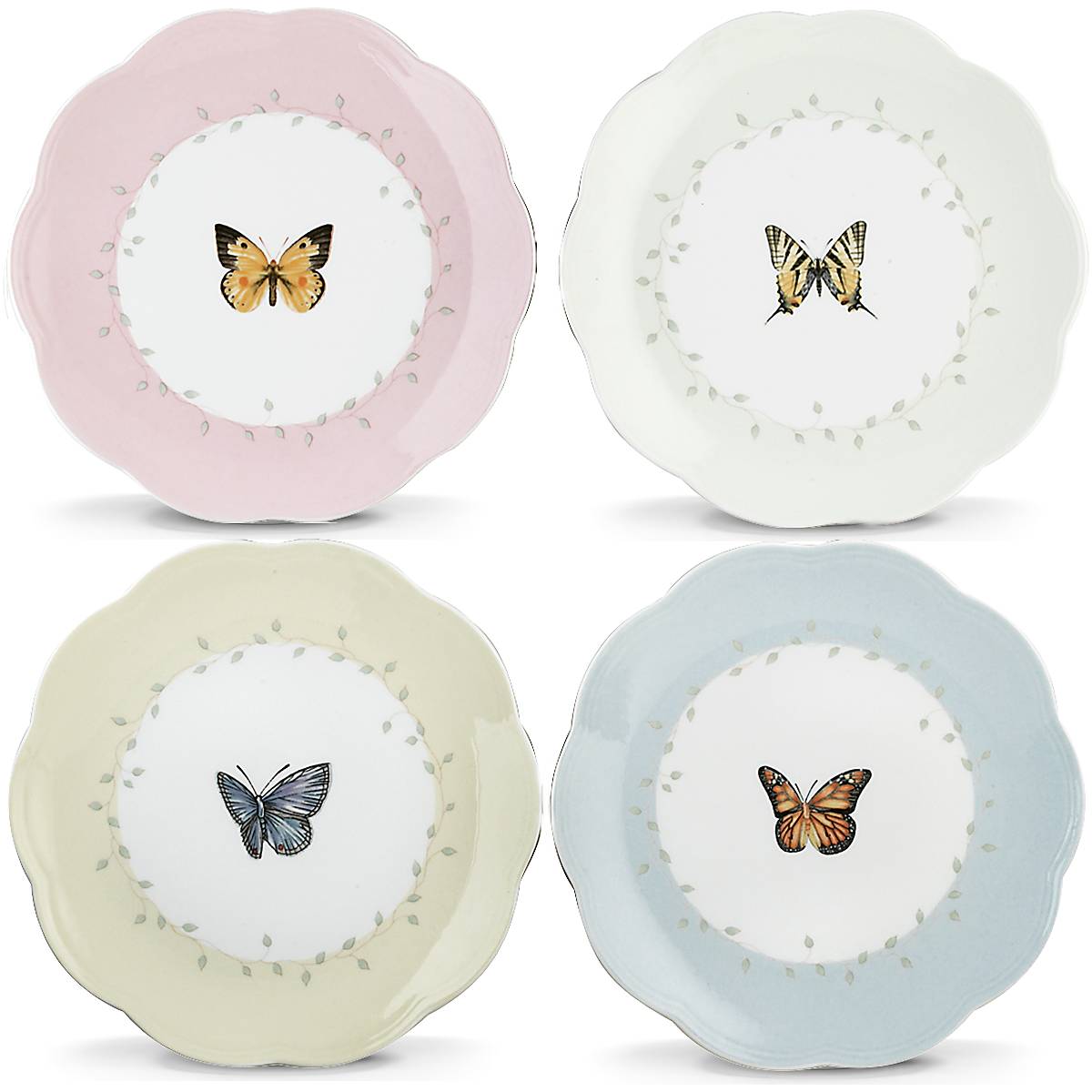 Butterfly Meadow 4-Piece Dessert Set - Image 2