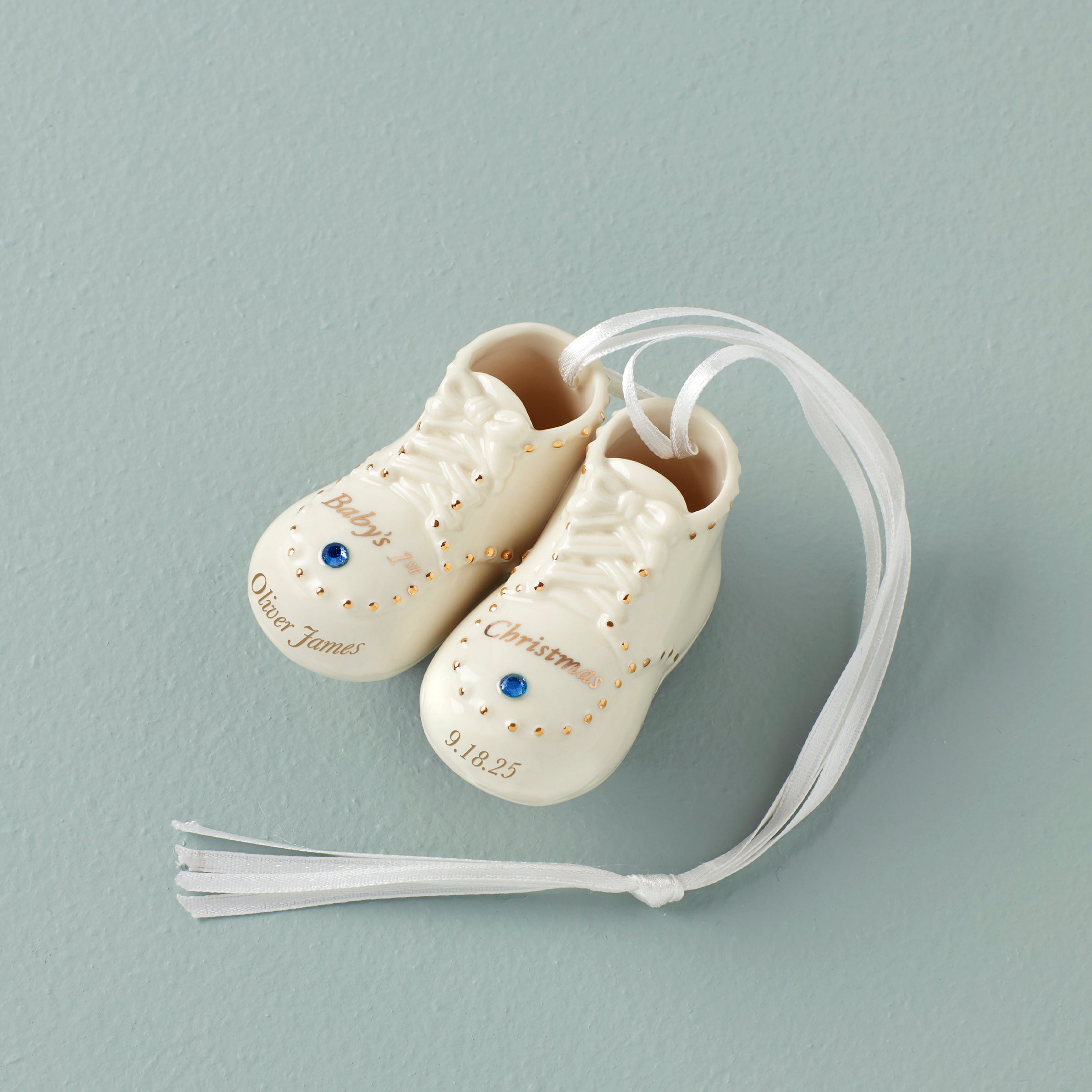 Personalized Baby's First Steps Ornament