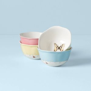 Butterfly Meadow 4-Piece Bowl Set