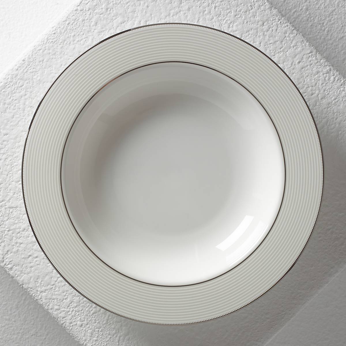 Opal Innocence Stripe Rimmed Soup Bowl - Image 3