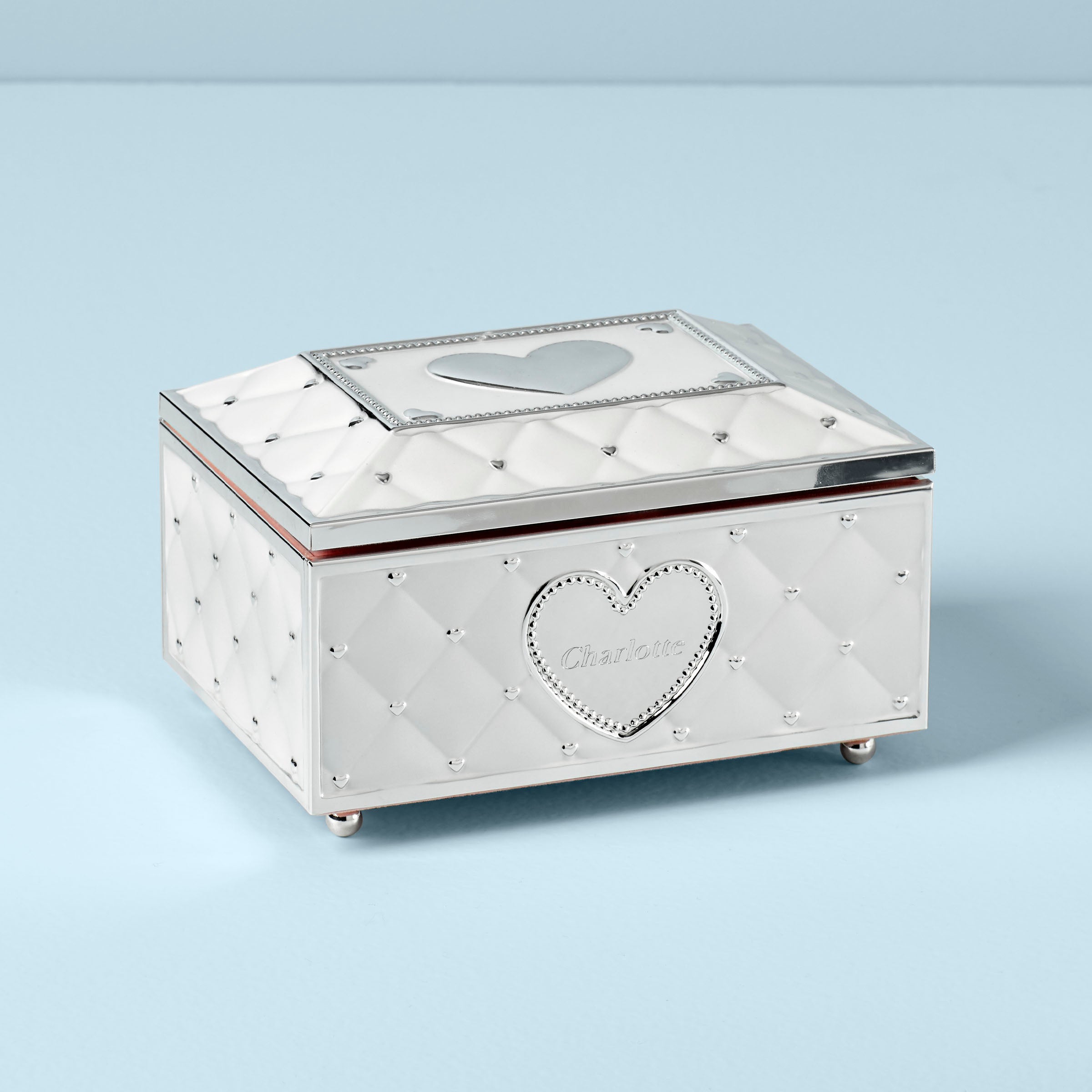 Personalized Musical Ballerina Jewelry Box - Image 2