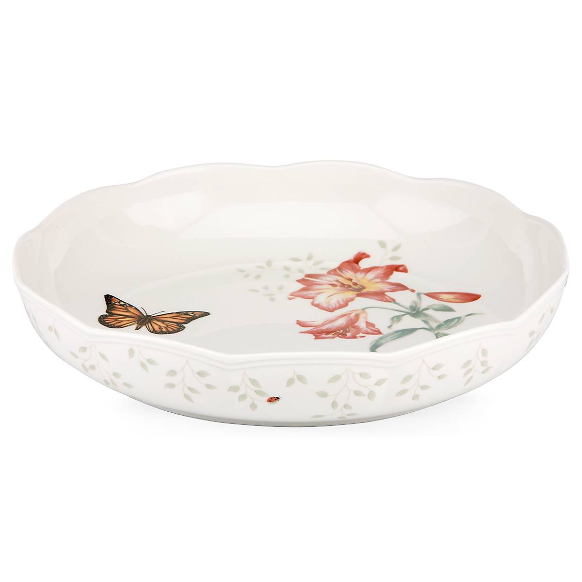 Butterfly Meadow Low Serving Bowl - Image 2