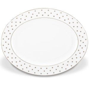 Larabee Road Platinum Oval Platter