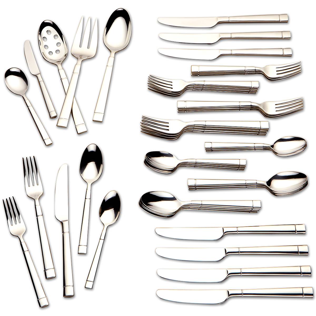 Fair Harbor 45 Piece Flatware Set