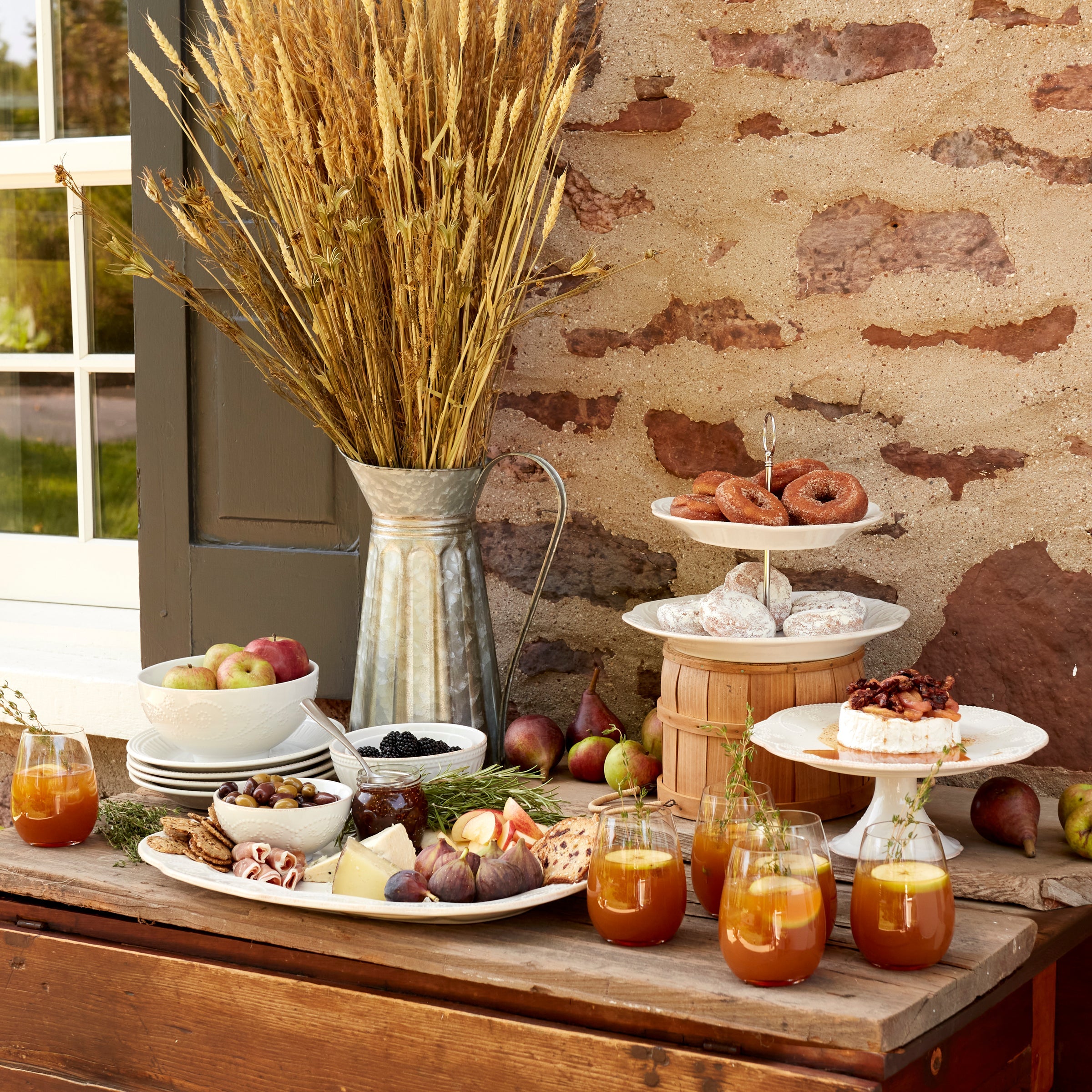 French Perle White Pedestal Cake Plate - Image 5