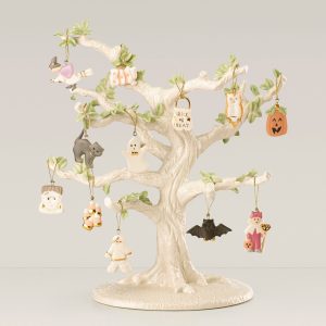 Trick or Treat 12-Piece Ornament & Tree Set