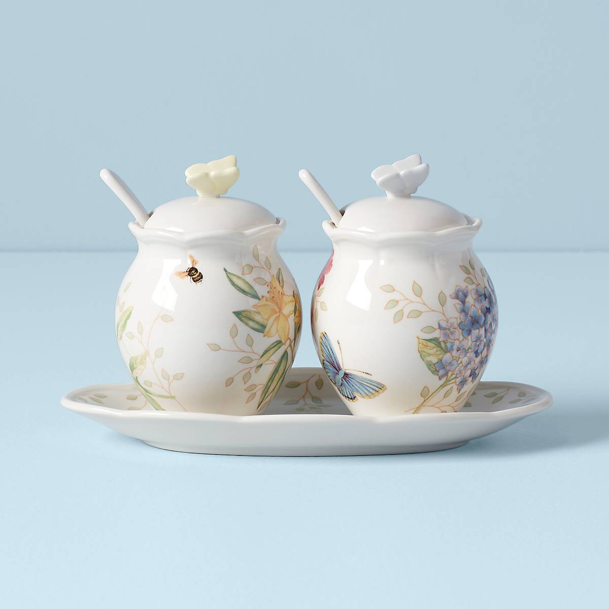 Butterfly Meadow 5-Piece Condiment Set - Image 2