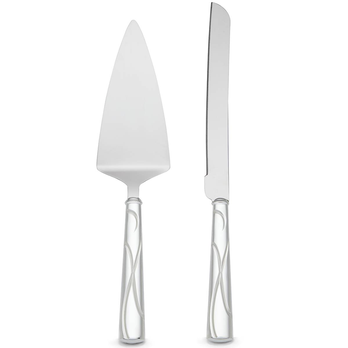 Adorn 2-Piece Cake Knife & Server Dessert Set