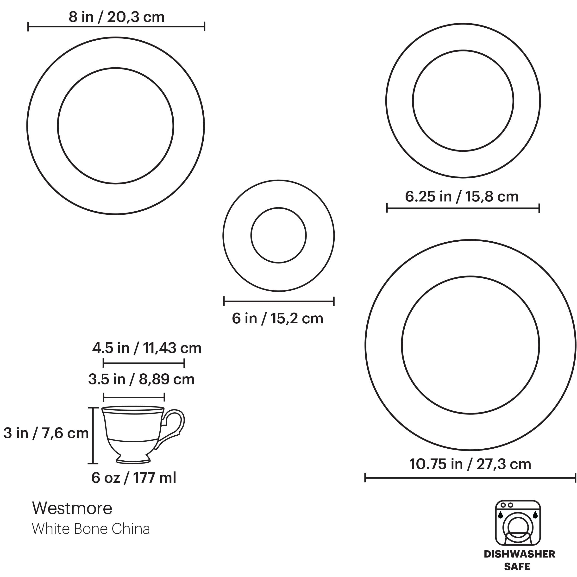 Westmore 5-Piece Place Setting - Image 9