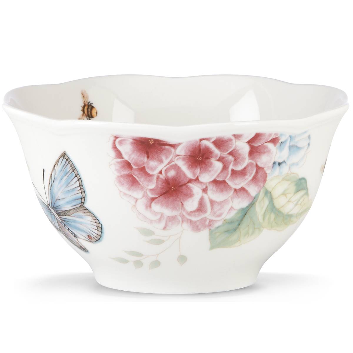 Butterfly Meadow Hydrangea Rice Bowl