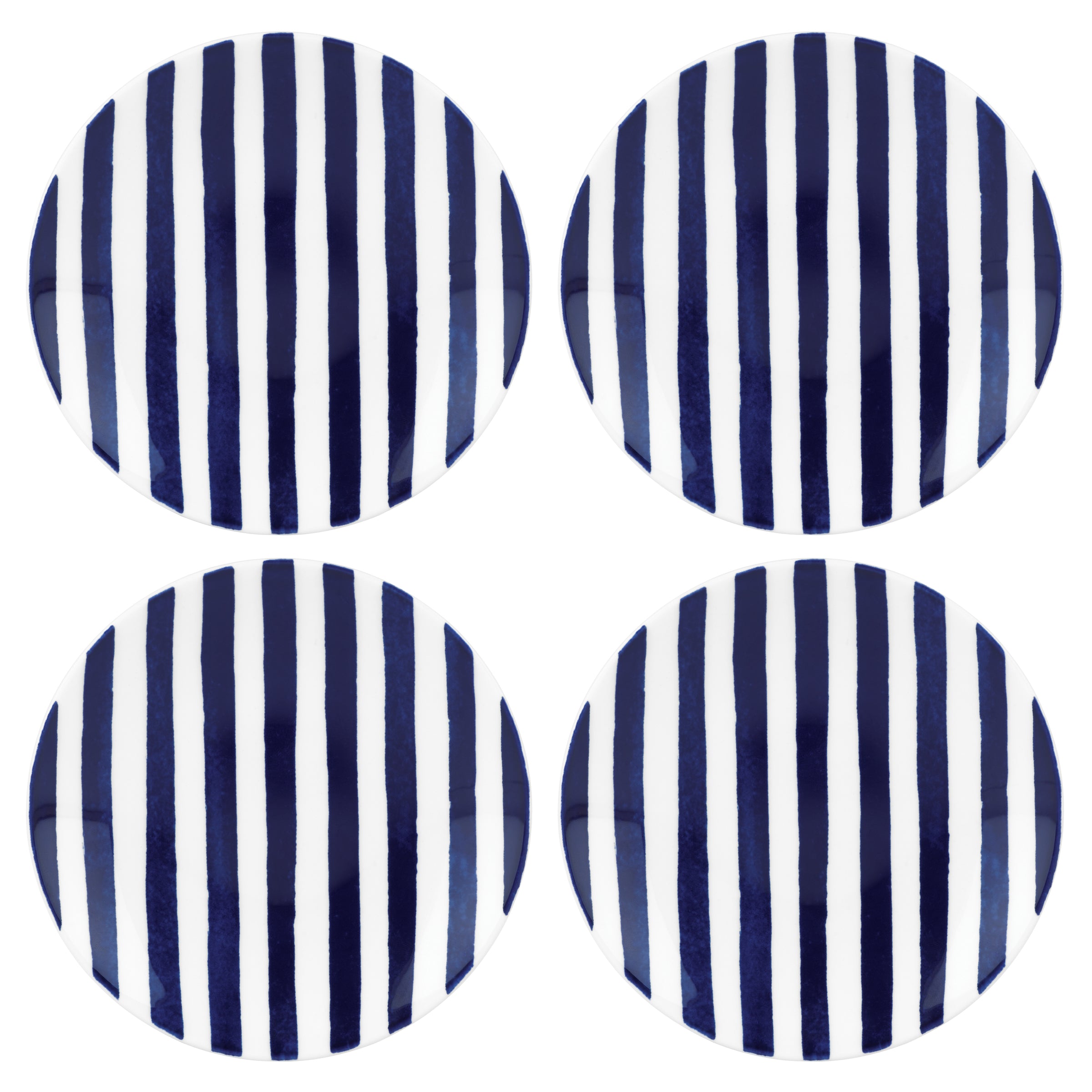 Charlotte Street 4-Piece Tidbit Plate Set