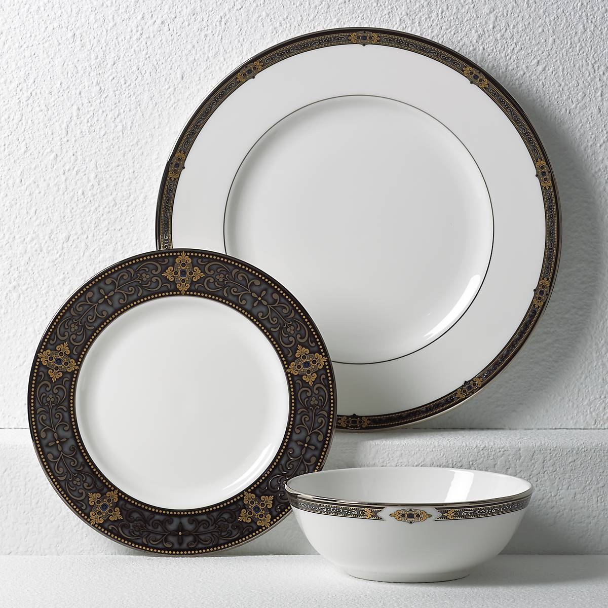 Vintage Jewel 3-Piece Place Setting - Image 3