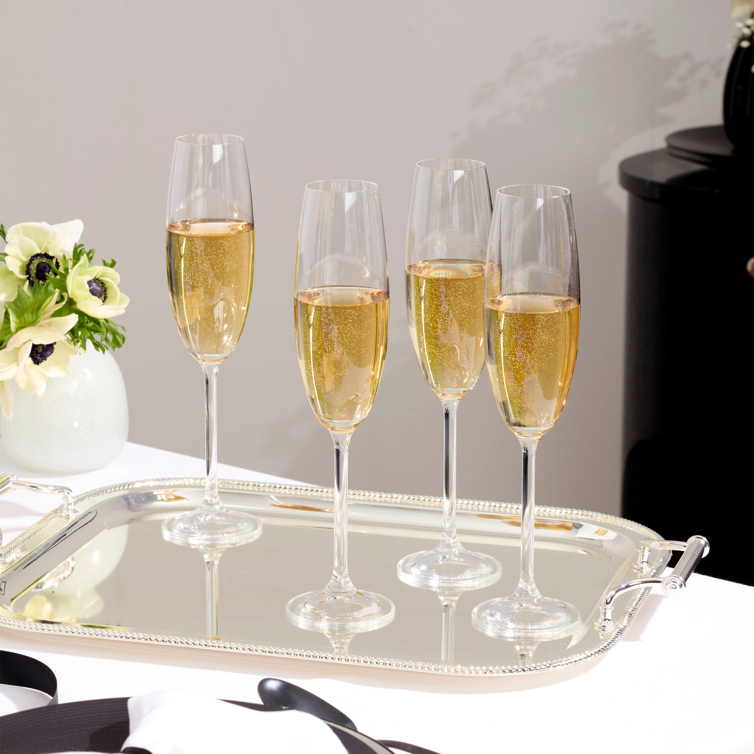 Tuscany Classics Champagne Flute Glasses - Set Of 6 - Image 3
