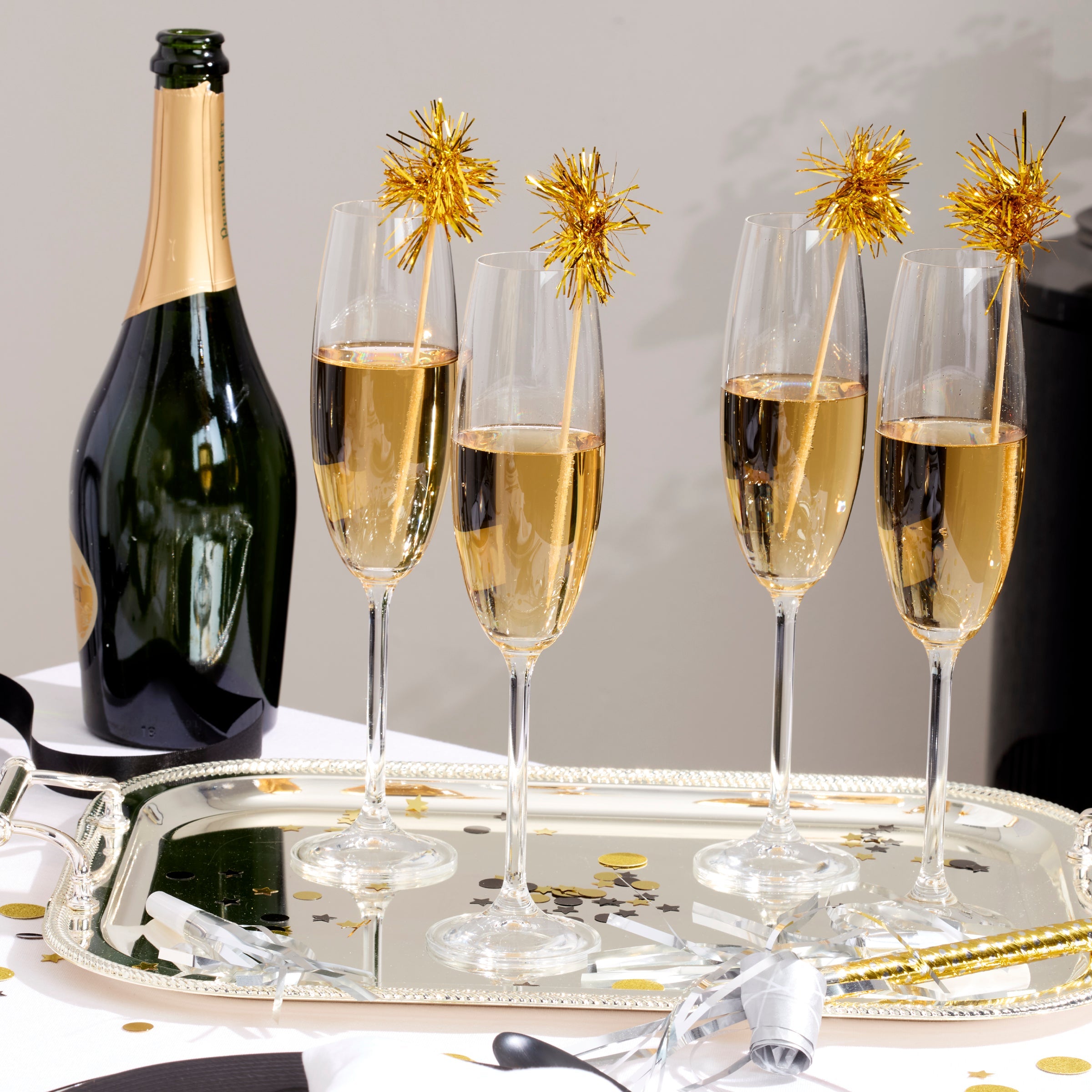 Tuscany Classics Champagne Flute Glasses - Set Of 6 - Image 4