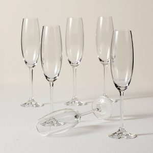 Tuscany Classics Champagne Flute Glasses - Set Of 6