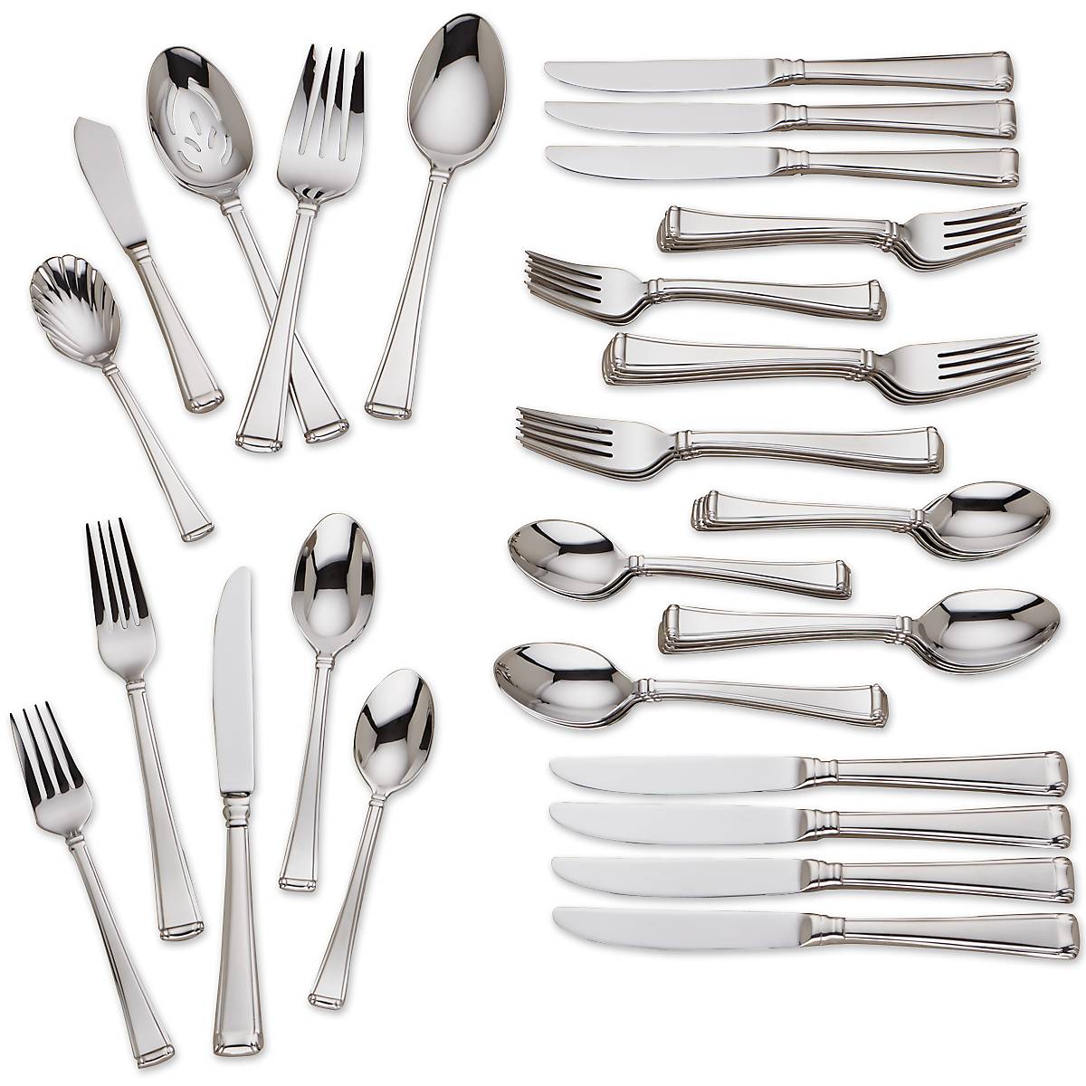 Column 45 Piece Flatware Set - Image 2