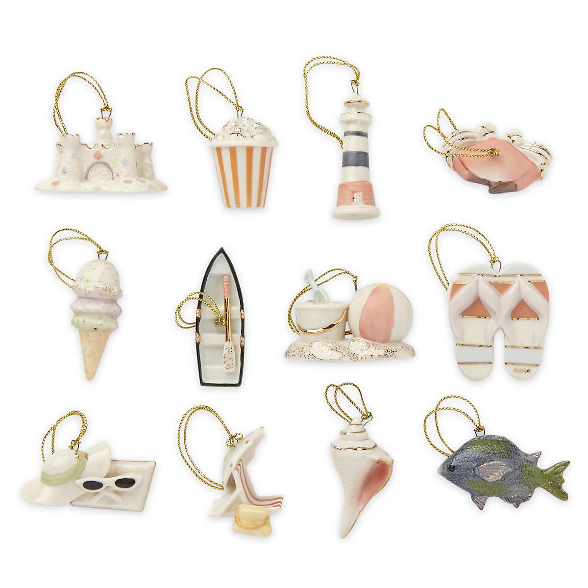 Summer 12-Piece Ornament Set - Image 3