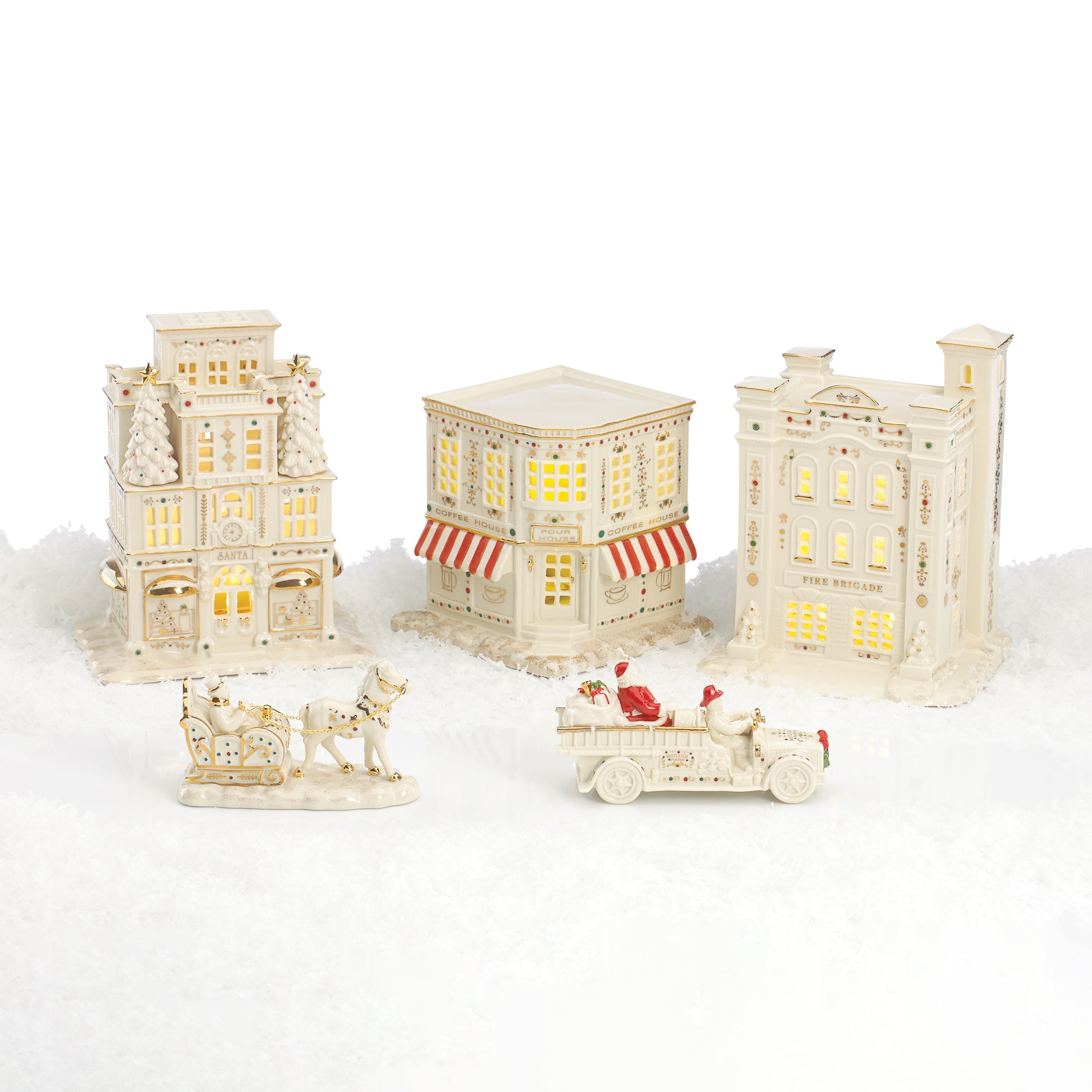 Mistletoe Park Lit Department Store Figurine - Image 2