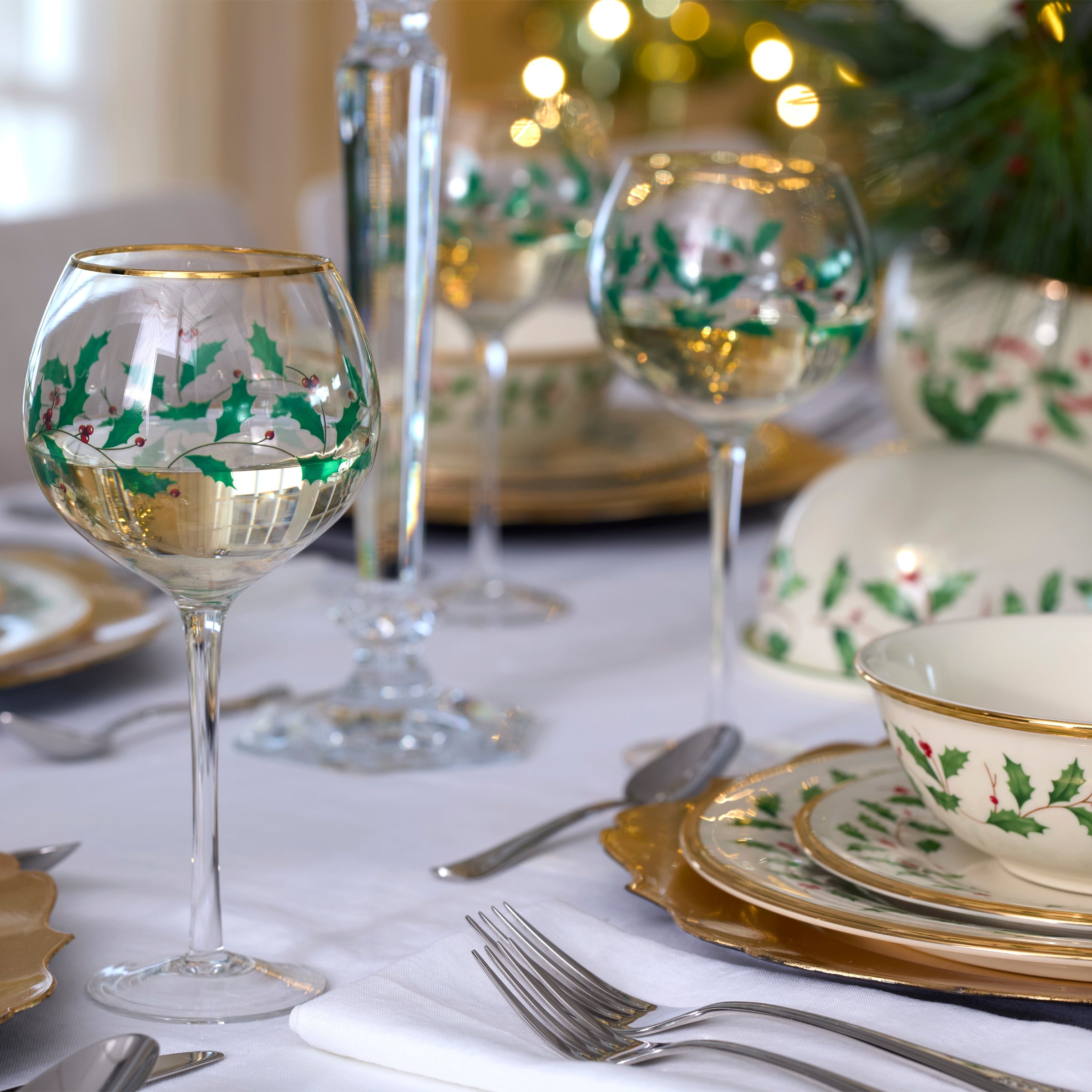 Holiday Balloon Glasses - Set Of 4 - Image 5