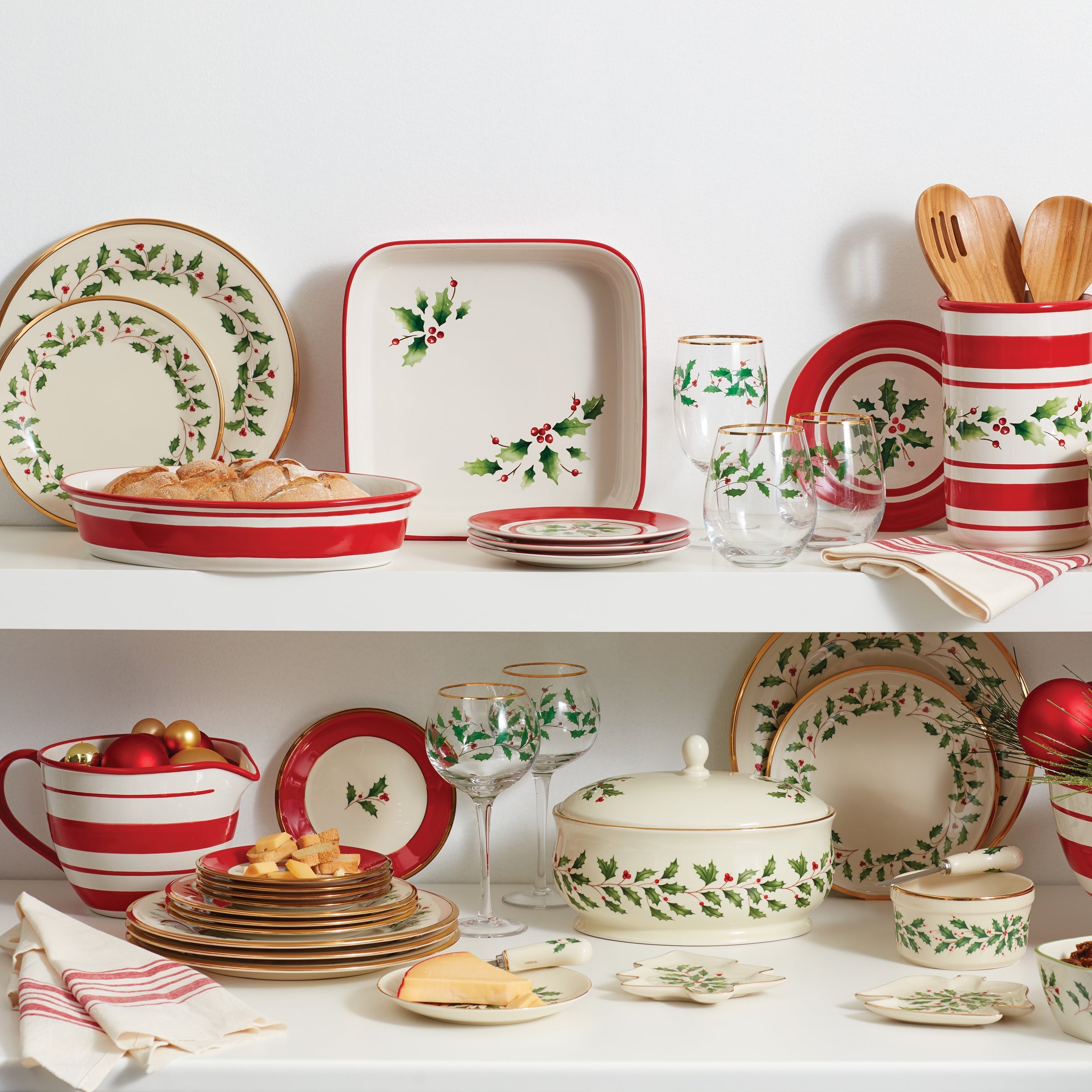 Holiday Cheese Plate & Knife Set - Image 3