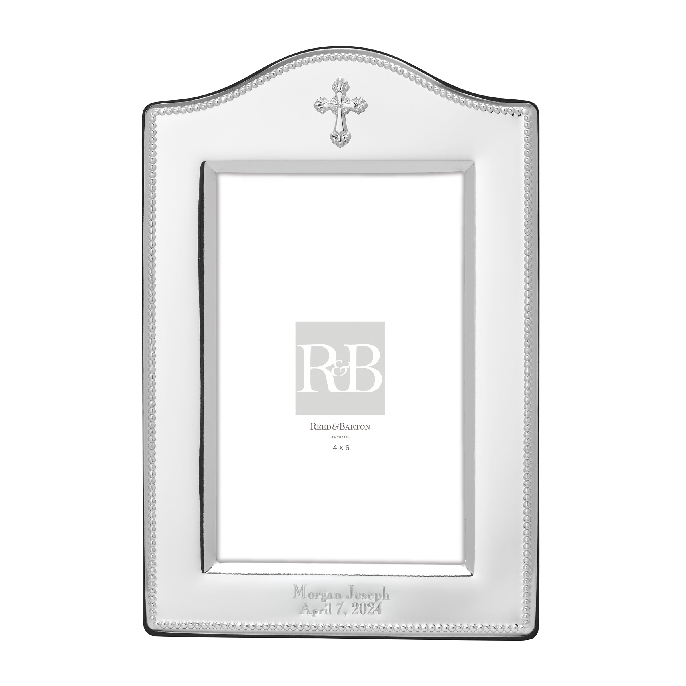 Personalized Abbey Cross 4 x 6 Frame - Image 2