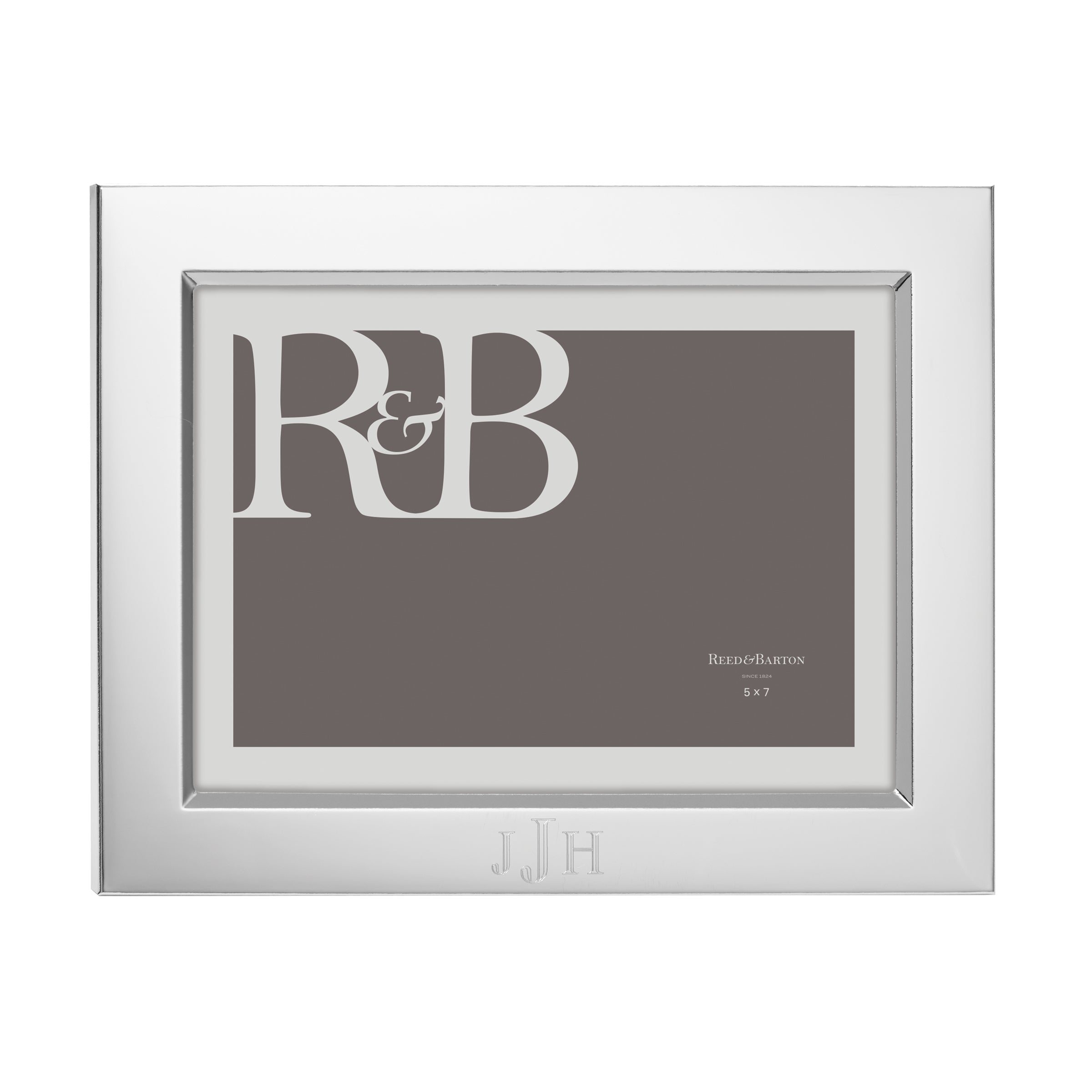 Personalized Silverplated Classic 5x7 Frame - Image 3