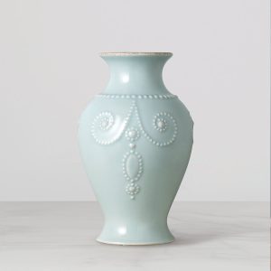 French Perle Ice Blue Bouquet Vase